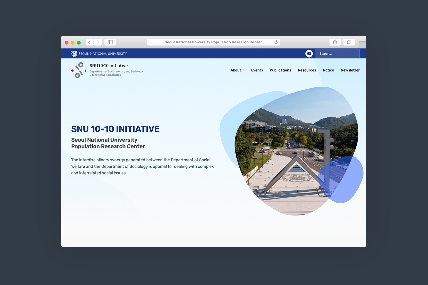 Website: Seoul National University Population Research Center